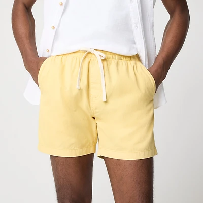 Garment-dyed dock short