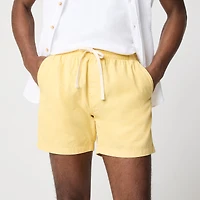Garment-dyed dock short