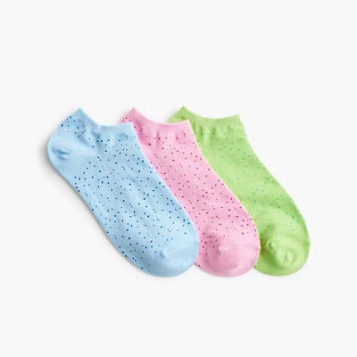 Ankle socks three-pack