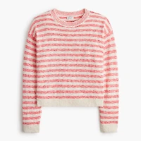 Drop-shoulder beach sweater