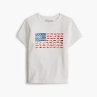 Boys' lobster flag graphic tee