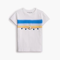 Boys' airplane stripe graphic tee