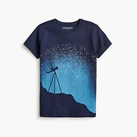 Boys' glow-in-the-dark stargazing tee