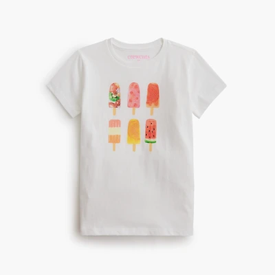 Girls' fruit ice pop graphic tee