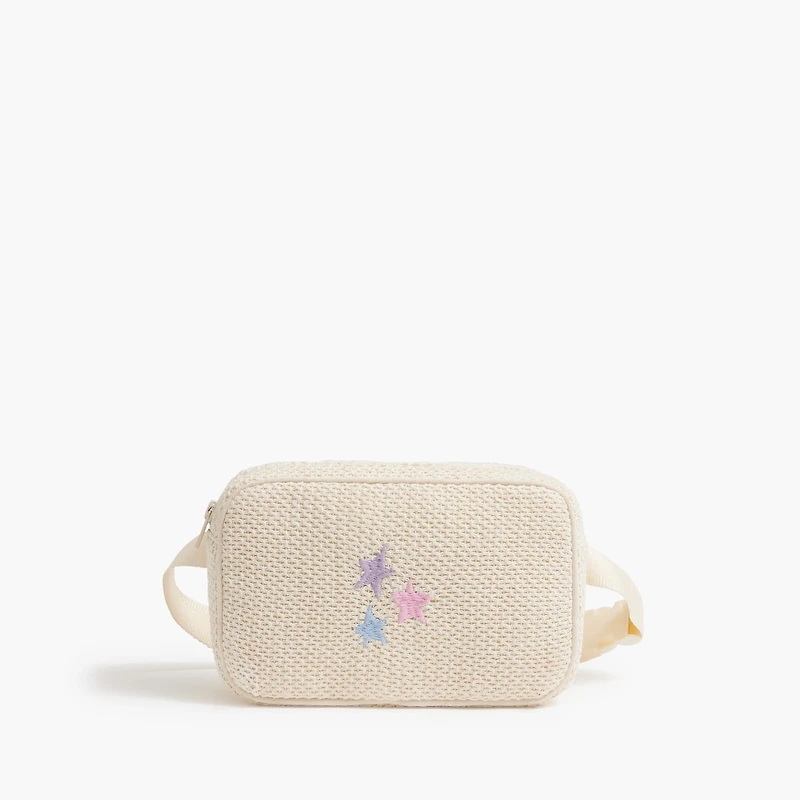 Girls' crochet belt bag