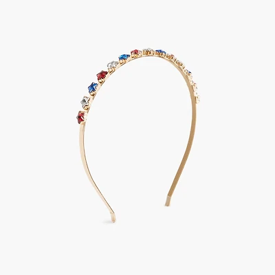 Girls' star gem headband