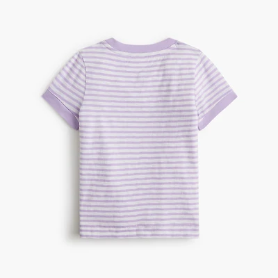 Baby & toddler boys' striped henley tee