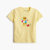 Baby & toddler boys' beach dog graphic tee