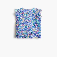 Baby & toddler girls' crinkle-knit short set