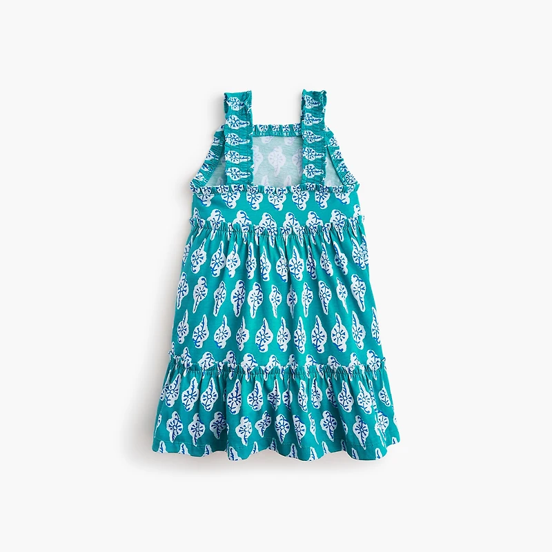 Baby & toddler girls' knit ruffle tank dress