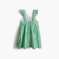 Baby & toddler girls' striped flutter tank dress