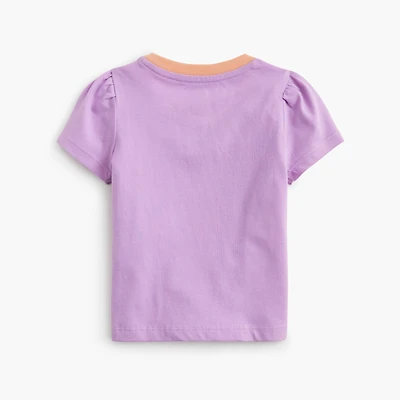 Baby & toddler girls' glitter oranges graphic tee