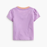 Baby & toddler girls' glitter oranges graphic tee
