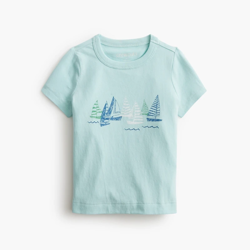 Baby & toddler boys' sailboat graphic tee