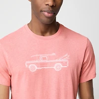 Surf-ready tuck graphic tee