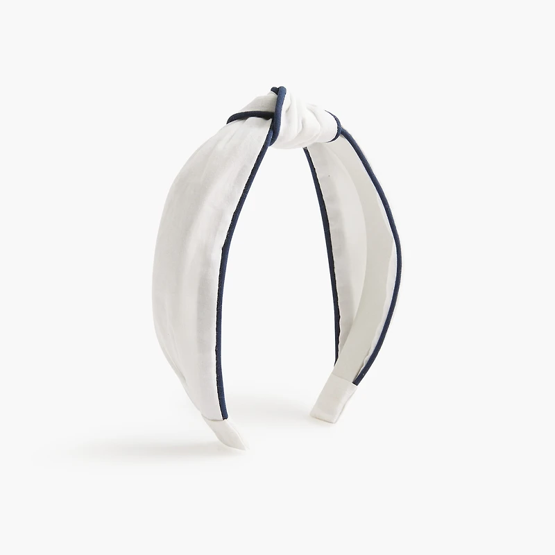 Girls' nautical knot headband
