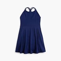Girls' cross-back active dress
