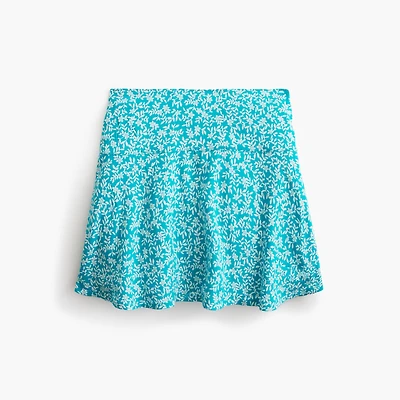 Girls' floral skort