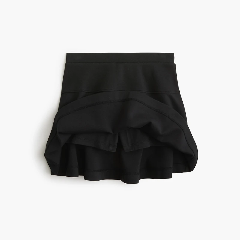Girls' ponte uniform skort