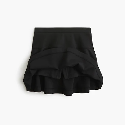 Girls' ponte uniform skort