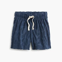 Boys' terry dock short