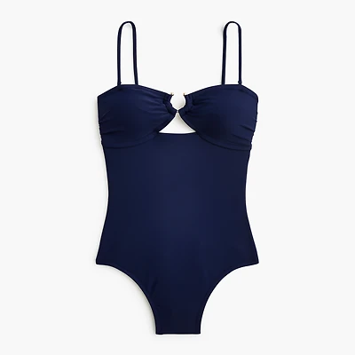 Ring one-piece swimsuit