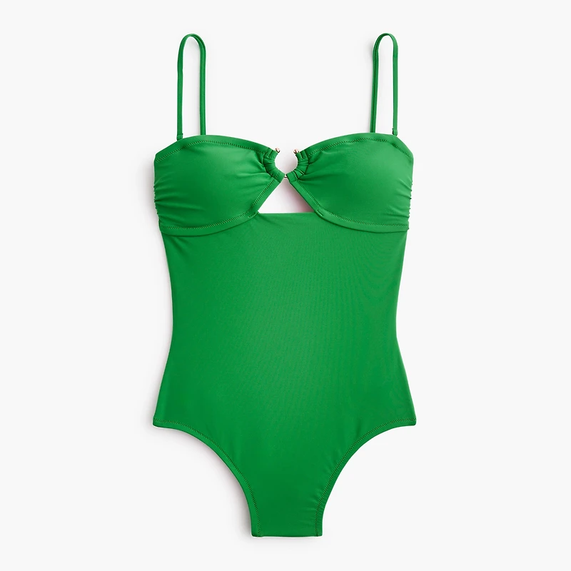 Ring one-piece swimsuit