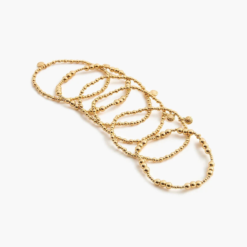 Beaded bracelets set