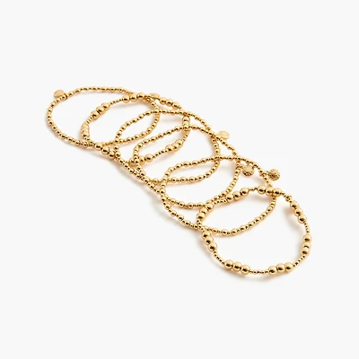 Beaded bracelets set