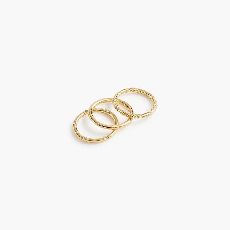 Nautical links rings set