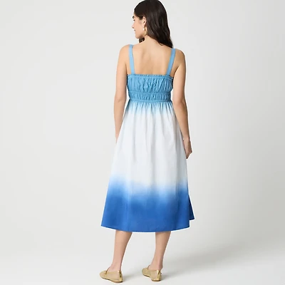 Ombré midi dress