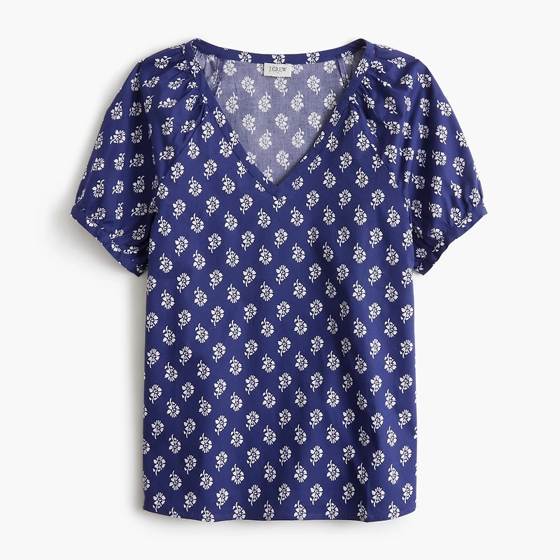Cotton poplin top