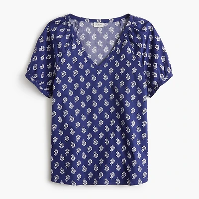 Cotton poplin top