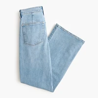 Slim wide-leg patch-pocket jean all-day stretch