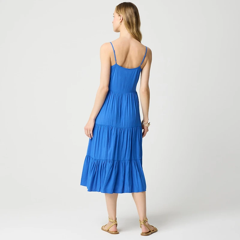 Tiered midi dress
