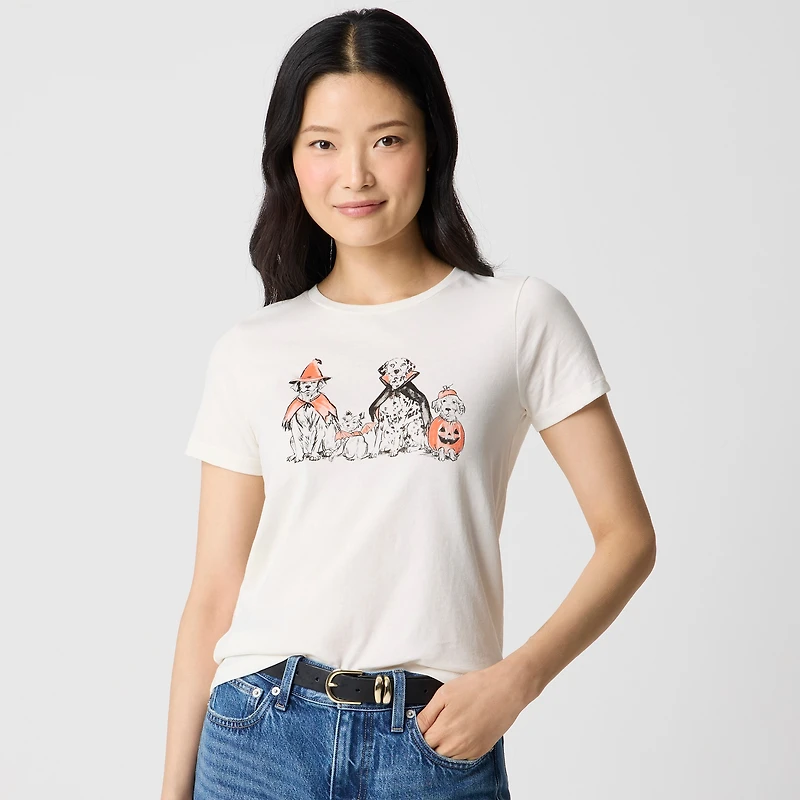 Halloween dogs graphic tee