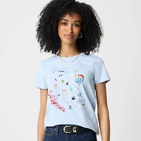 California graphic tee