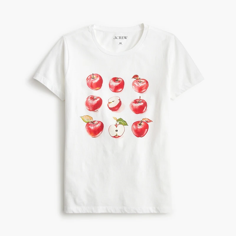Apples graphic tee