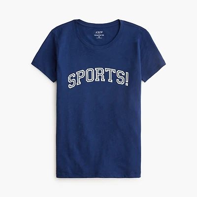 Sports graphic tee