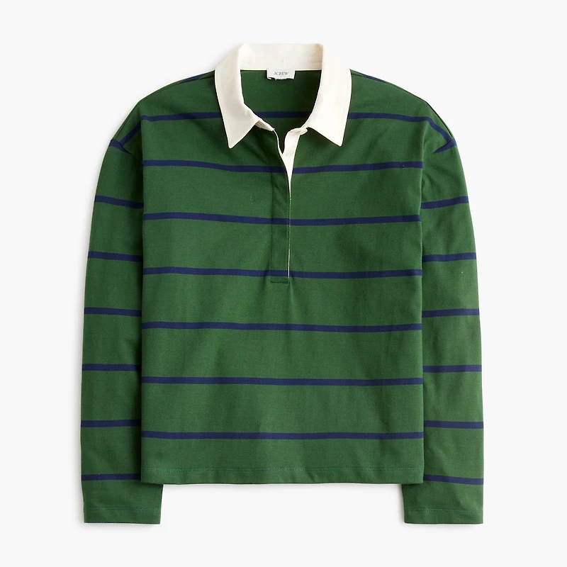 Striped rugby shirt