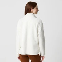 Sherpa snap pullover