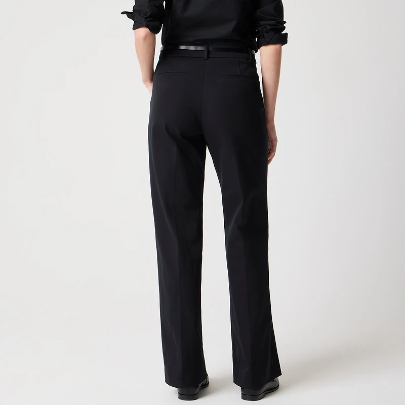 Remy full-length high-rise wide-leg pant