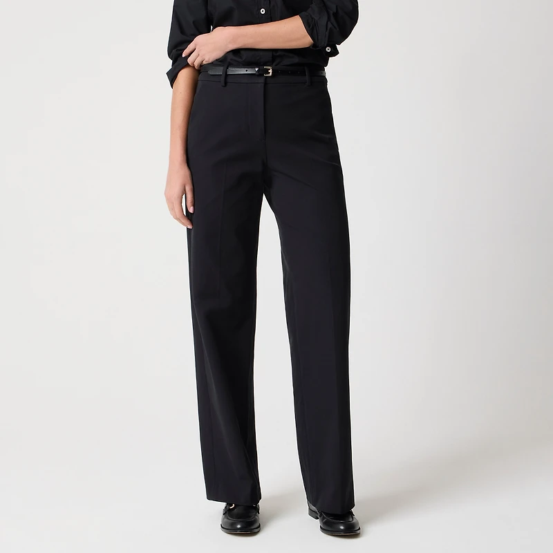Remy full-length high-rise wide-leg pant