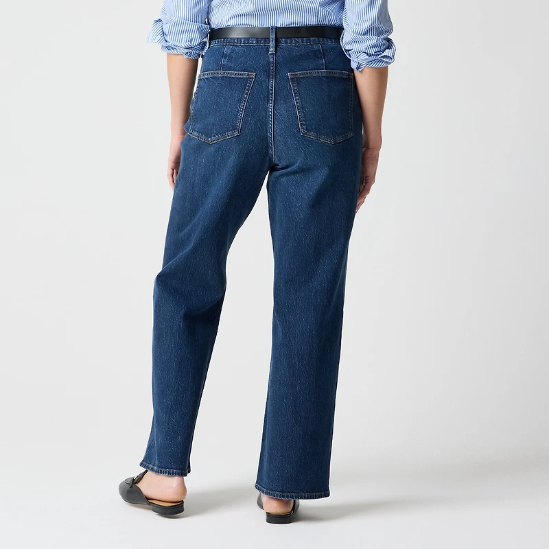 Curvy slim wide-leg jean all-day stretch