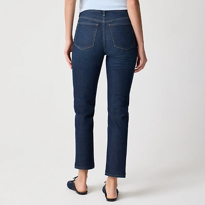 Petite essential straight jean all-day stretch