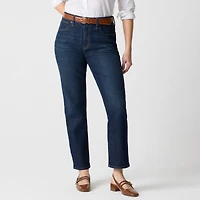 Curvy essential straight jean all-day stretch
