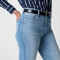 Petite high-rise stovepipe jean in signature stretch+