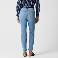 Petite high-rise stovepipe jean in signature stretch+