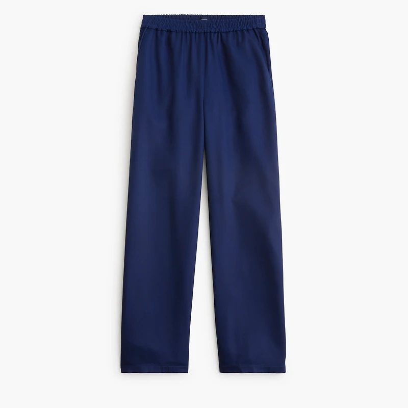TENCEL™ pull-on wide-leg pant