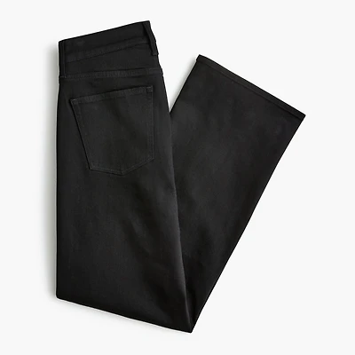 Curvy wide-leg cropped jean